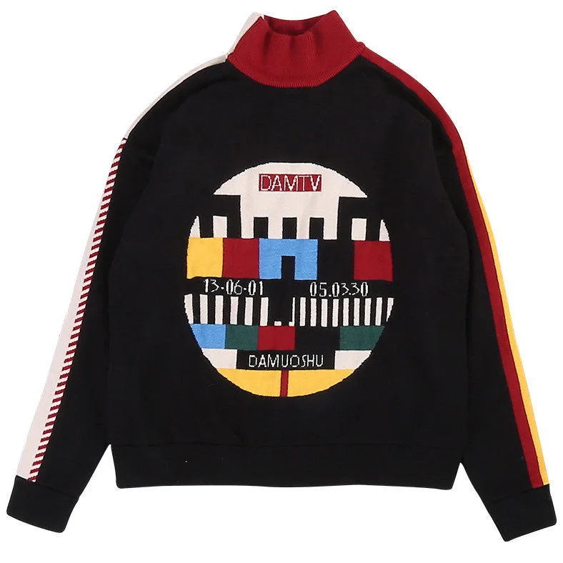 Bad TV Jumper Toggled Drawstring Belted