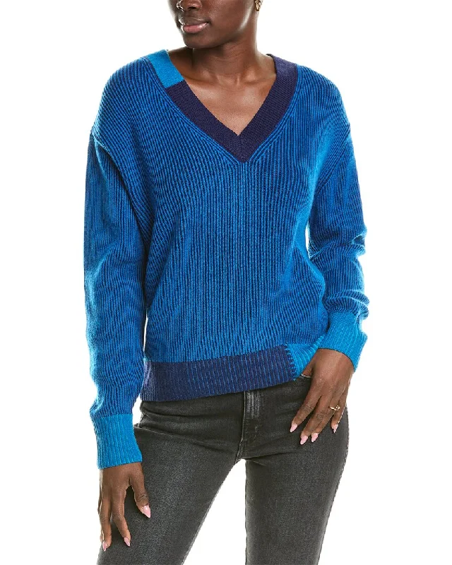 Brodie Cashmere Wool & Cashmere-Blend Plaited Color Pop Jumper Terry Blend Velvet Blend Canvas Blend