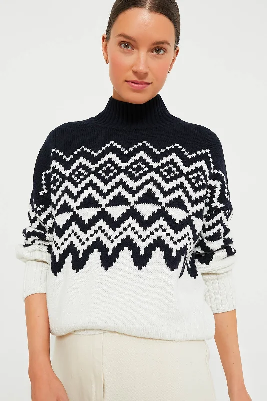 Cloud Gwyn Knitted Jumper Boxy Sweater Fitted Sweater A-Line