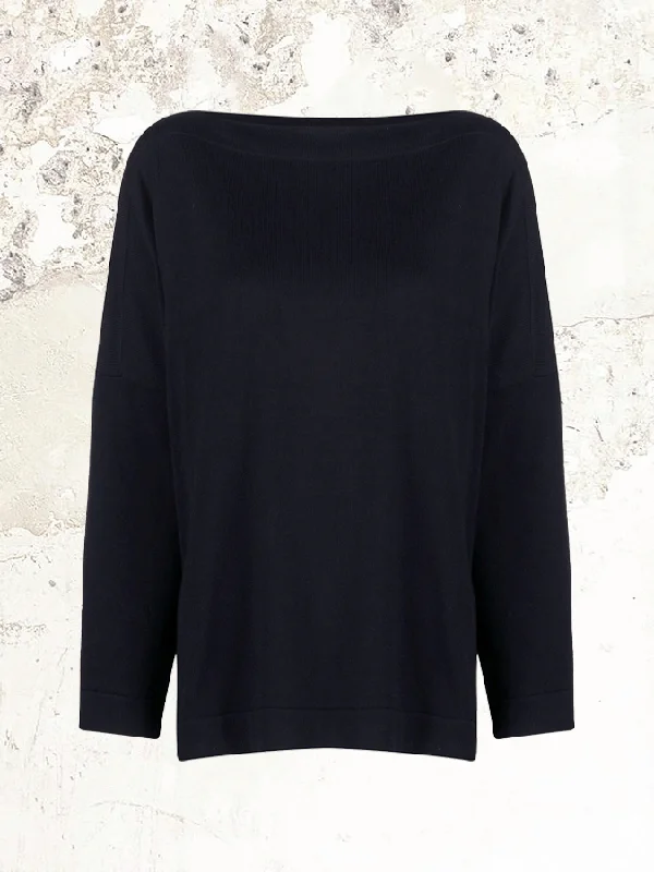 Daniela Gregis boatneck knitted jumper Sequined Glittery Shiny