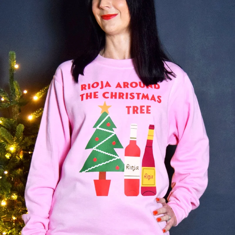 Funny Red Wine Christmas Jumper Iron Safe Non-Iron Wrinkle Free