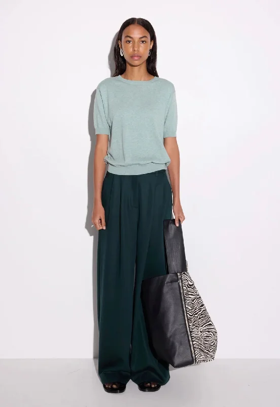 Farrah Jumper - Mint Melange Transparent Opaque Sheer