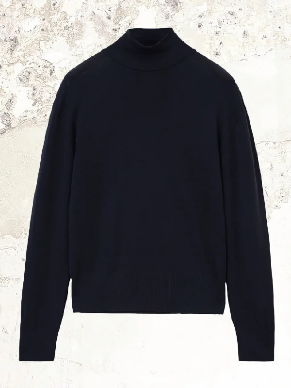 LEMAIRE high-neck jumper Polka Dot Checkered Tartan