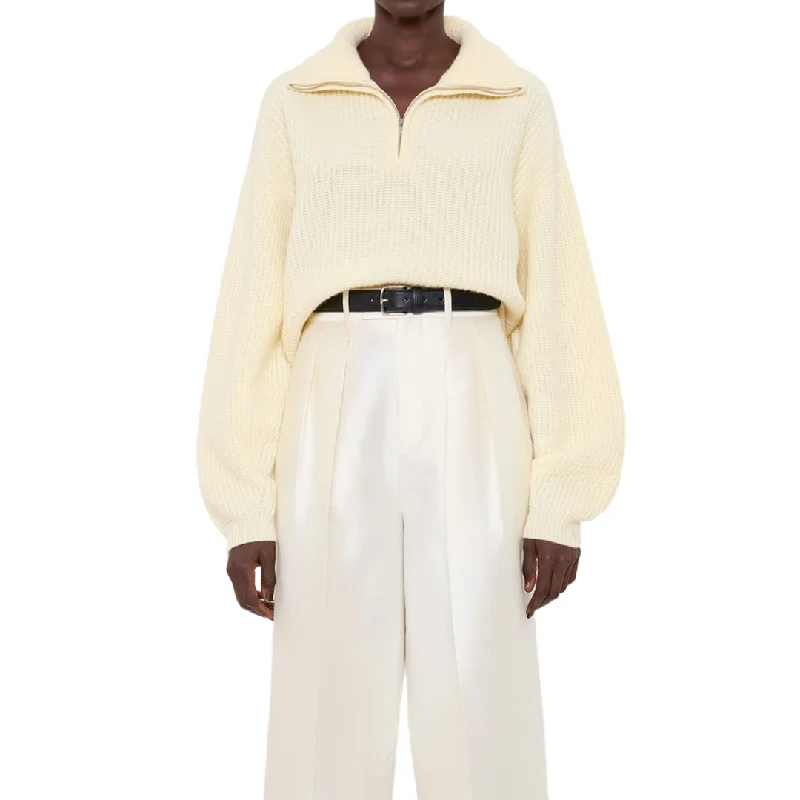 Millie Jumper Turtle Neck Boat Neck Asymmetrical Neck