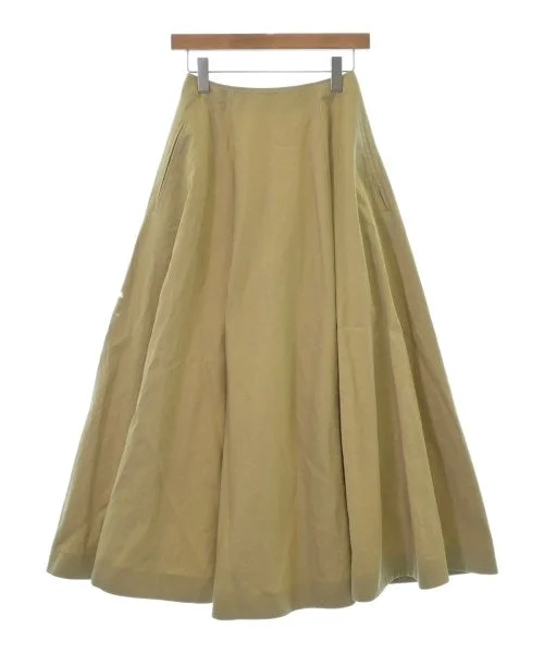 TELMA Long/Maxi length skirts leather skirt refined