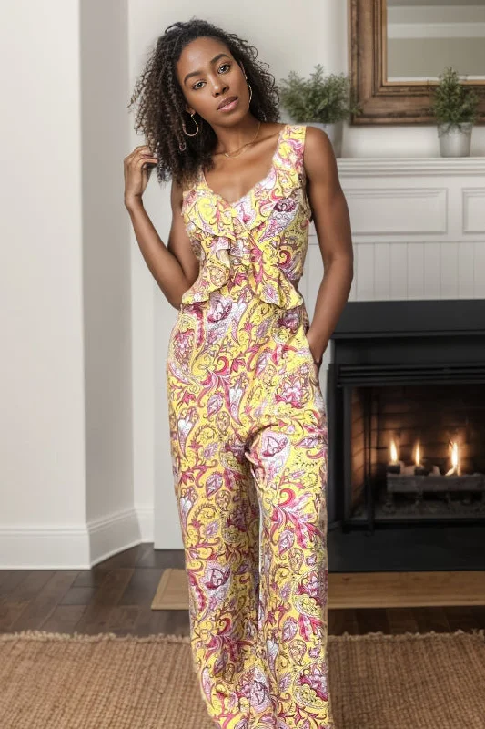 Paisley Purity - Jumper Open Front Closed Front Wrap Front