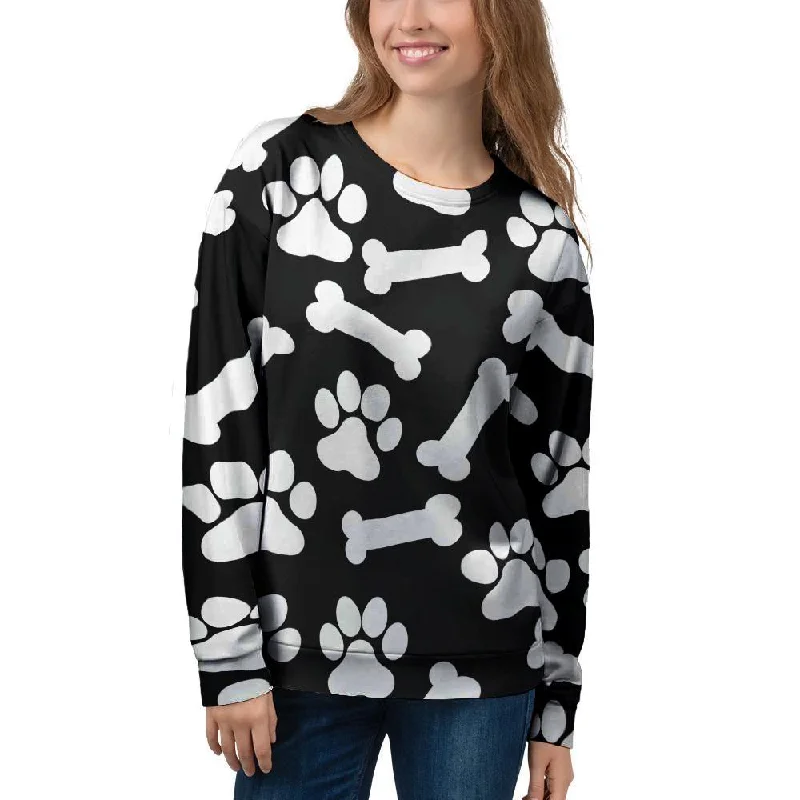 Paw Women's Sweatshirt Hoodie with Contrast Stitching Detailed Premium