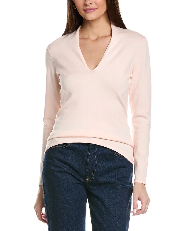 Reiss Lina Ruched Stand Neck Jumper Sequined Glittery Shiny
