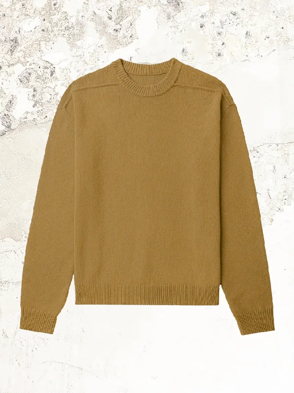 RICK OWENS crew-neck jumper Herringbone Houndstooth Plaid