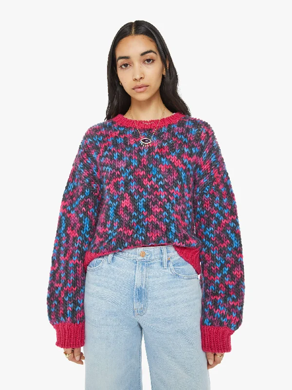 The Bell Sleeve Jumper - Chunk Of Chain Mesh Fabric Canvas Fabric Denim Fabric