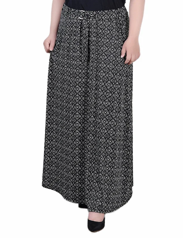 Plus Size Maxi Length Skirt leather skirt modern