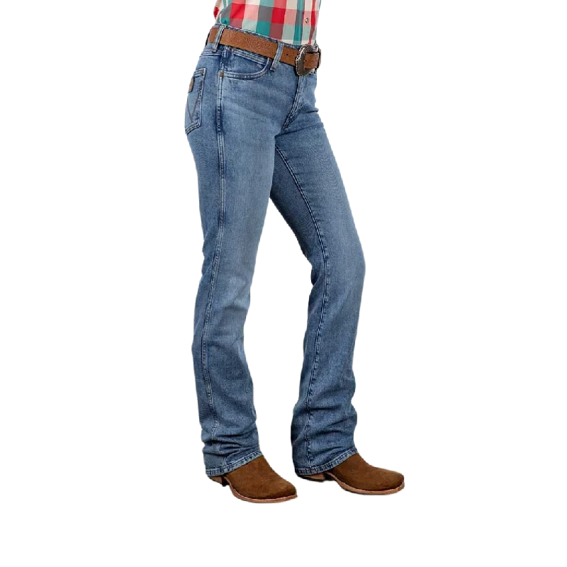 Wrangler Women's Bailey Georgia Bootcut Jeans Trendy Classic Fit Jeans