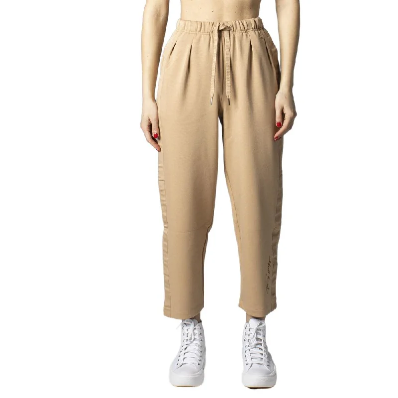 Beige Polyester Jeans & Pant Stylish Acid-Wash Jeans