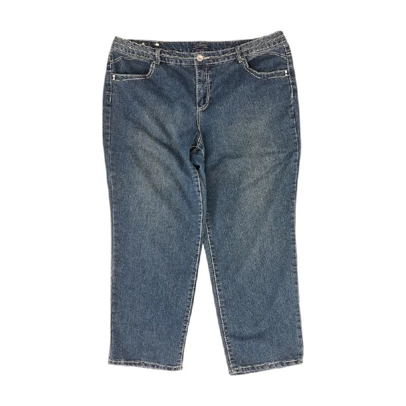 Blue Solid High Rise Wide Leg Jeans Trendy Button-Up High-Waist Jeans