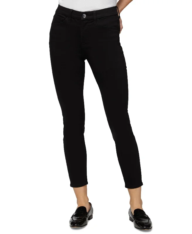 by 7 For All Mankind Women's Mid-Rise Ankle Skinny Jeans Chic Dark-Wash Skinny Jeans
