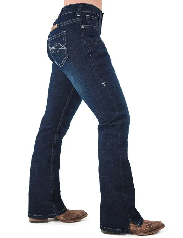 Cowgirl Tuff Ladies Jeans - Natural Waist - Premium Stylish Plus Size Denim Jeans