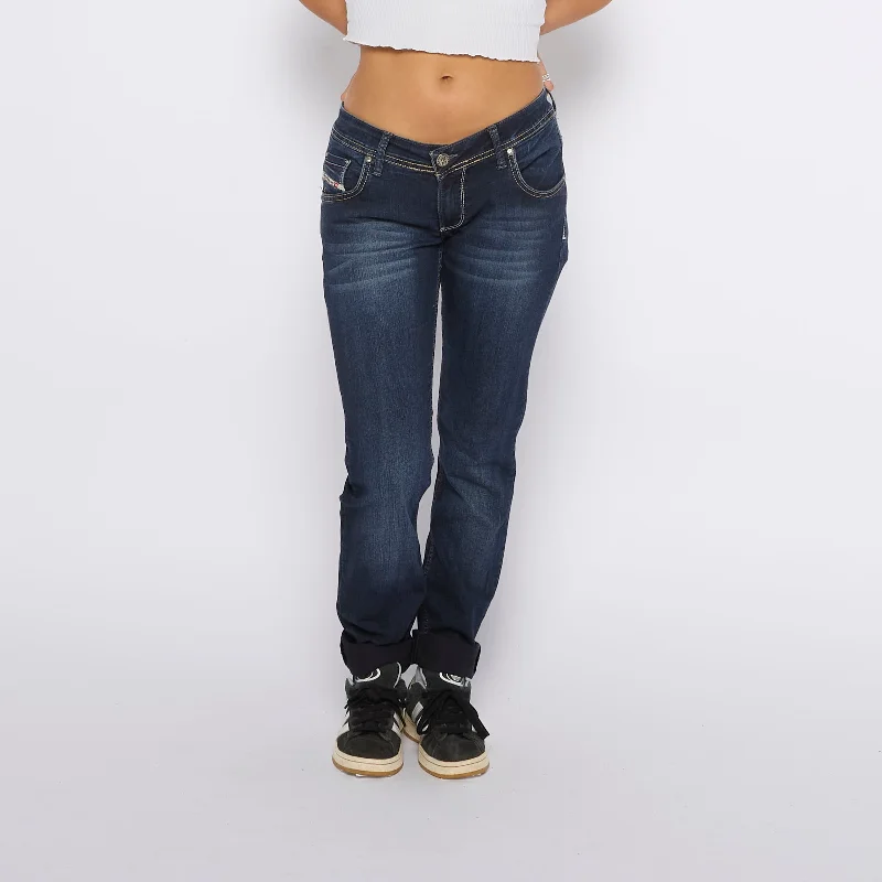 Diesel Slim Fit Jeans - UK 12 Stylish High-Waisted Denim