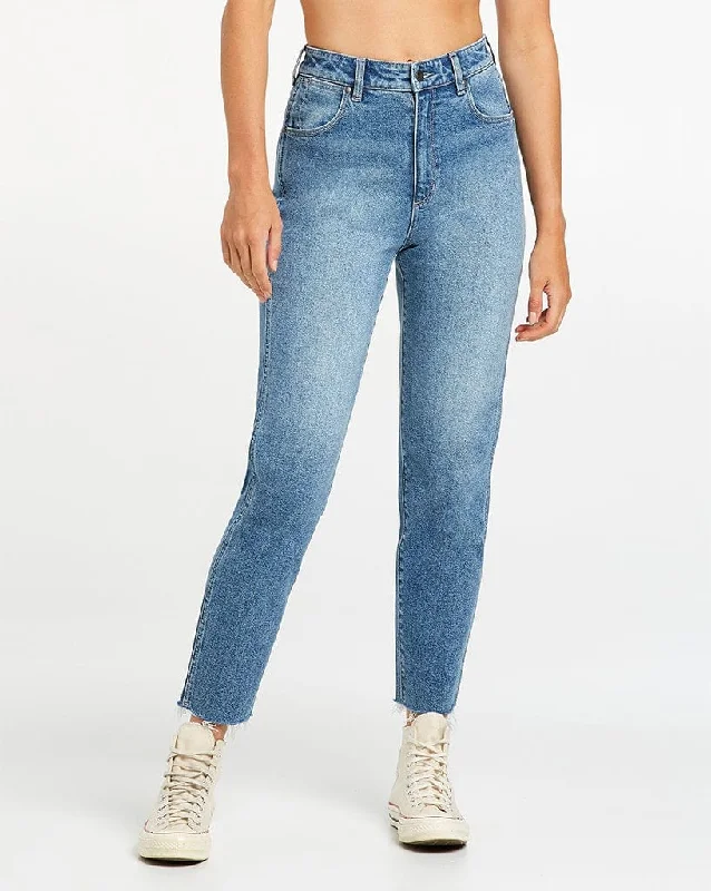 Drew Jean Elegant High-Waisted Flared Jeans