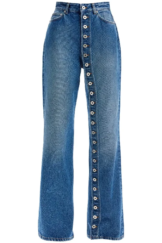 JEAN PAUL GAULTIER high-end denim jeans Trendy Skinny High-Waist Jeans