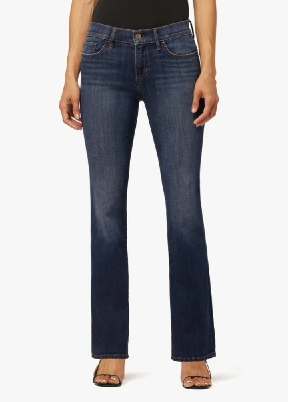 JOE'S JEANS The Provocateur Petite Bootcut in Fellow Comfortable Drawstring Waist Jeans