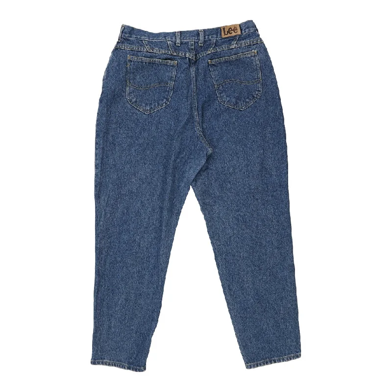 Lee Jeans - 35W UK 18 Blue Cotton Stylish High-Waist Skinny Denim