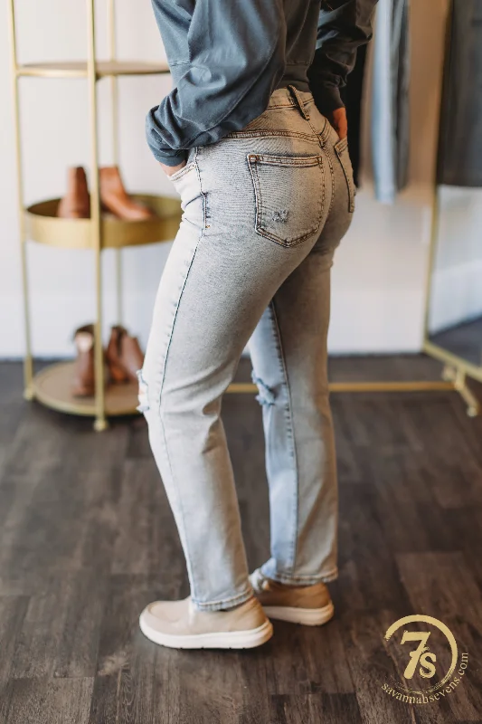The Sarasota Premier Rise Straight Crop Jean (Final Sale) Fashionable Straight Cut Jeans The Sarasota Premier Rise Straight Crop Jean (Final Sale) Fashionable Straight Cut Jeans