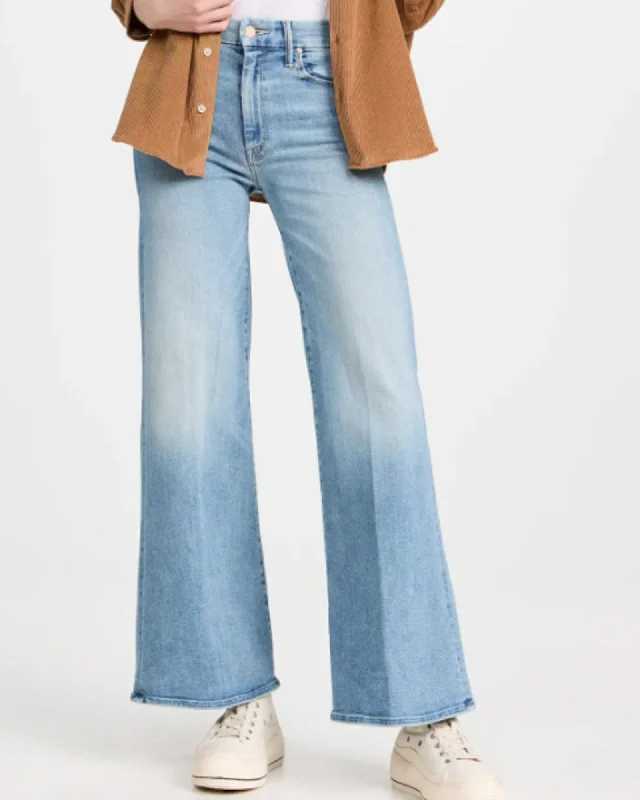 "The Roller" Jeans Fashionable Raw Edge Jeans