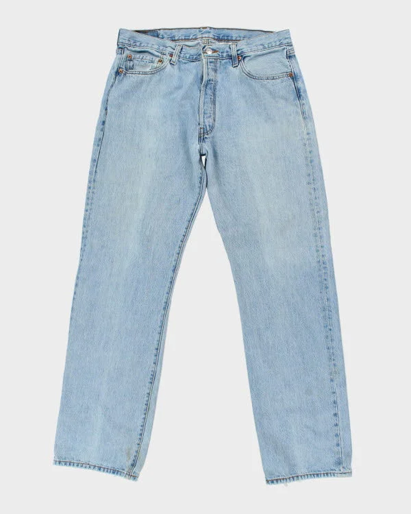 Vintage Levi's 501 Jeans - W36 L34 Trendy Acid Wash Skinny Jeans