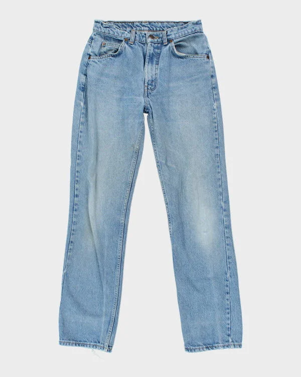 Vintage Levi's 619 Orange Tab Jeans - W29 L32 Cozy Tencel Blend Denim Jeans