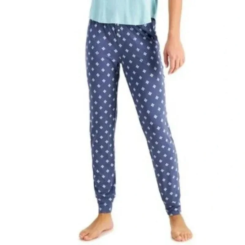 ALFANI - Ultra-Soft Knit Jogger Pajama Pants Comfy Athletic Pants