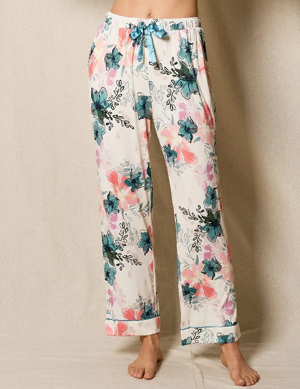 Bamboo Classic Pajama Pants Stretch Fit Pants