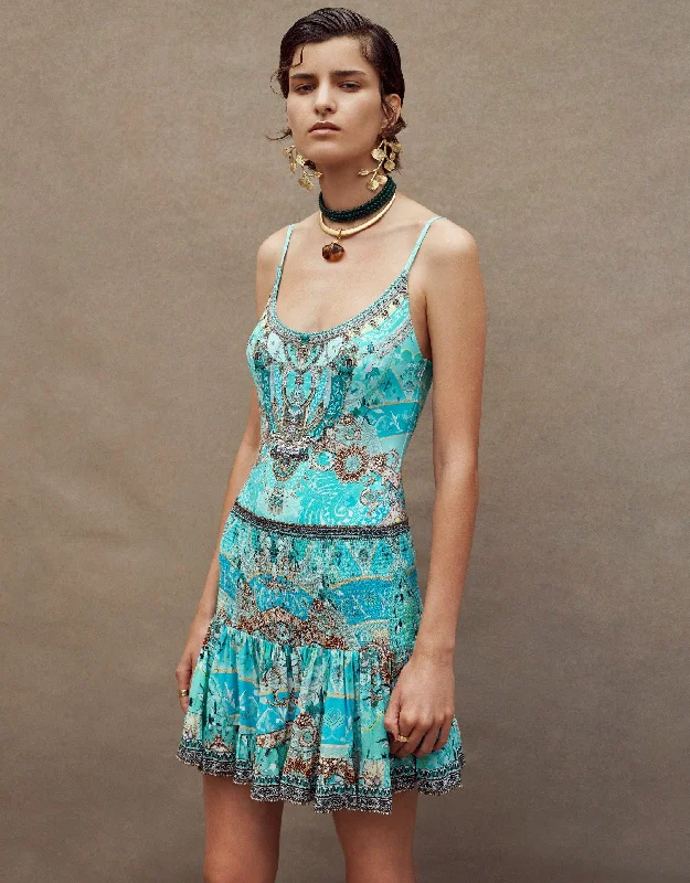 Short Shirred Silk Skirt, Turn Back Time velvet skirt luxurious