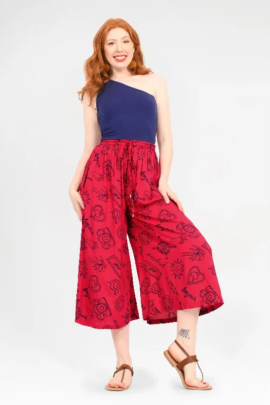 Rory 3/4 Pants Elegant Trouser Pants