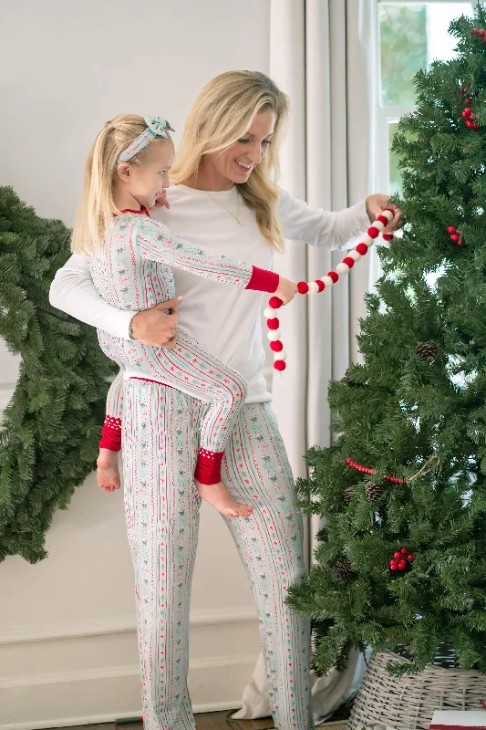 Vintage Christmas Unisex Adult Sleep Pants Fashionable Jogger Pants