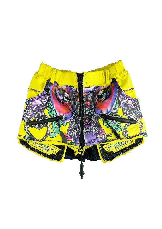 SPORT GRAPHIC SKORT denim skirt classic