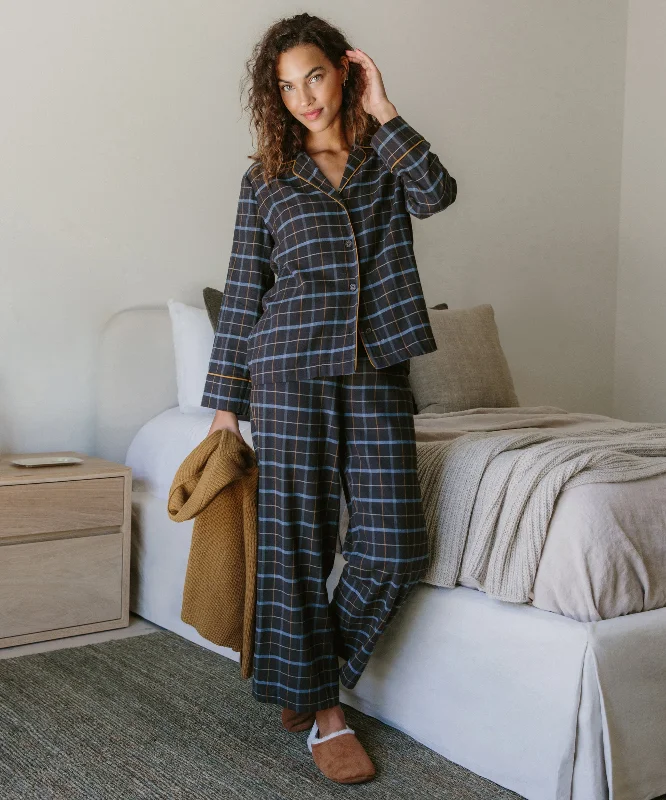 Flannel Pajama Pant Cozy Maternity Pants