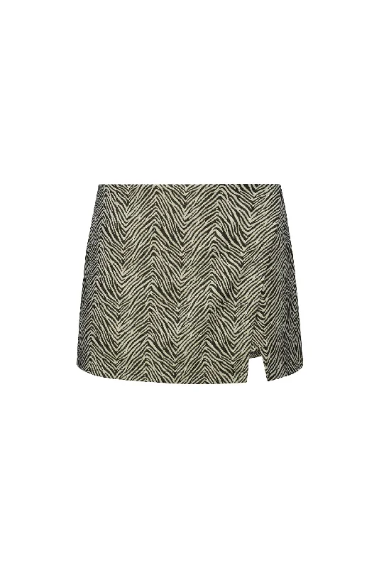 Layla Skort Woven Jacquard - Leon athletic skirt fit