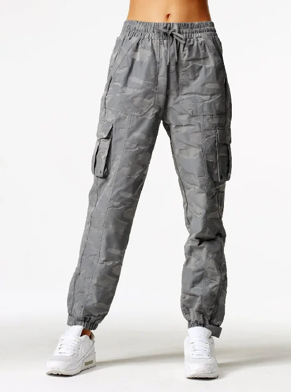New Camo Pant - Sharkskin Comfy Zip-Up Pants