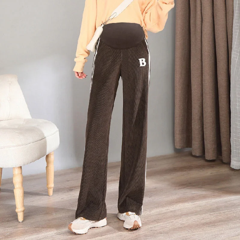NiDELL: Pregnant Women’s Elegant Long pants for Autumn Relaxed Casual Leggings