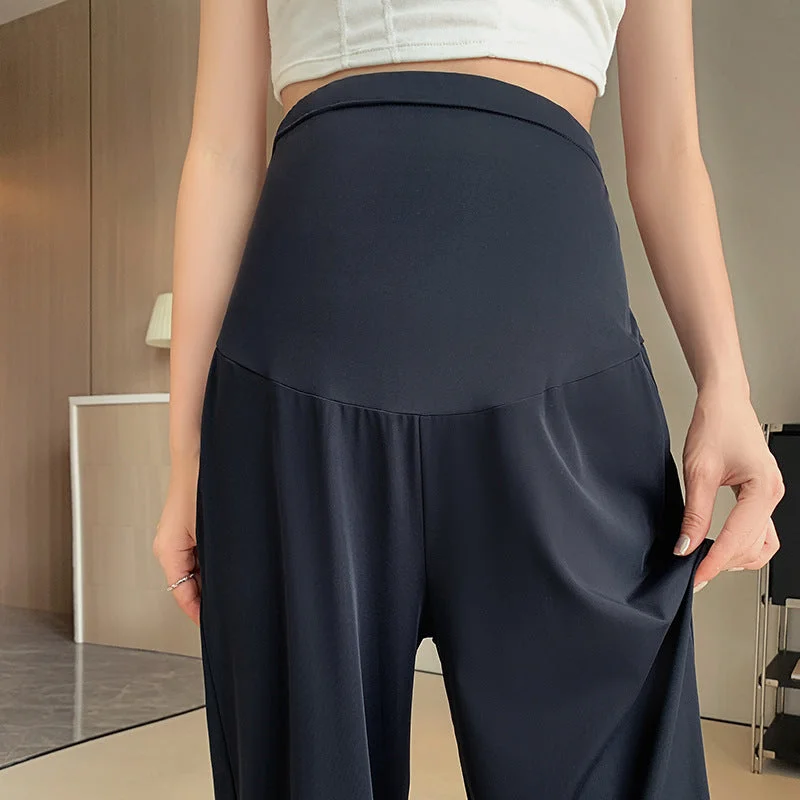 NiDELL: Pregnant Women’s Fashionable Long Pants for Summer Stylish Slim Trousers