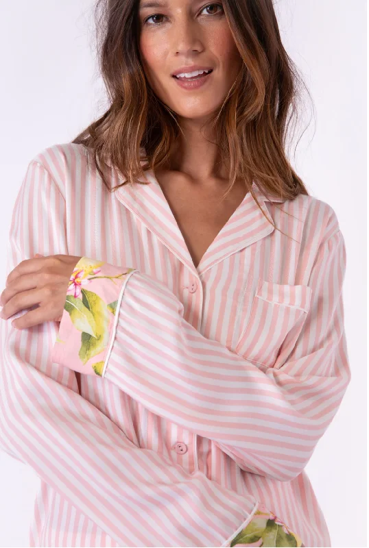PJ Salvage LS Top-Pants Bloom Pink Dream Cozy Jogger Leggings