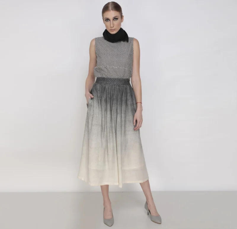 Pallavi Singh rays skirt pleated skirt texture