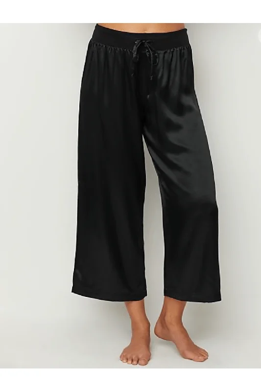 PJ Harlow Jolie Capri Pant Black Formal Stretch Pants
