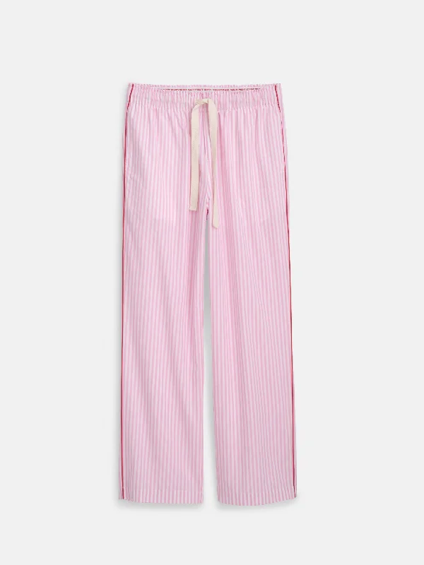 P'Jimmies Sleep Pant in Stripe Comfortable Pleated Pants