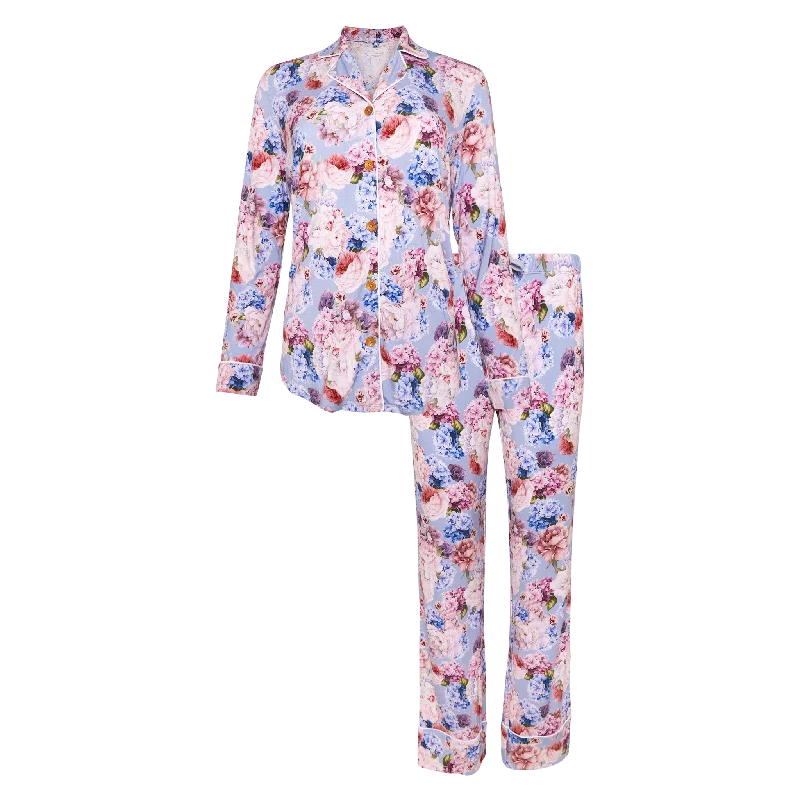 Posh Peanut Women's Long Sleeve & Relaxed Long Pajama Pants in Annie Trendy Wide-Leg Pants Posh Peanut Women's Long Sleeve & Relaxed Long Pajama Pants in Annie Trendy Wide-Leg Pants