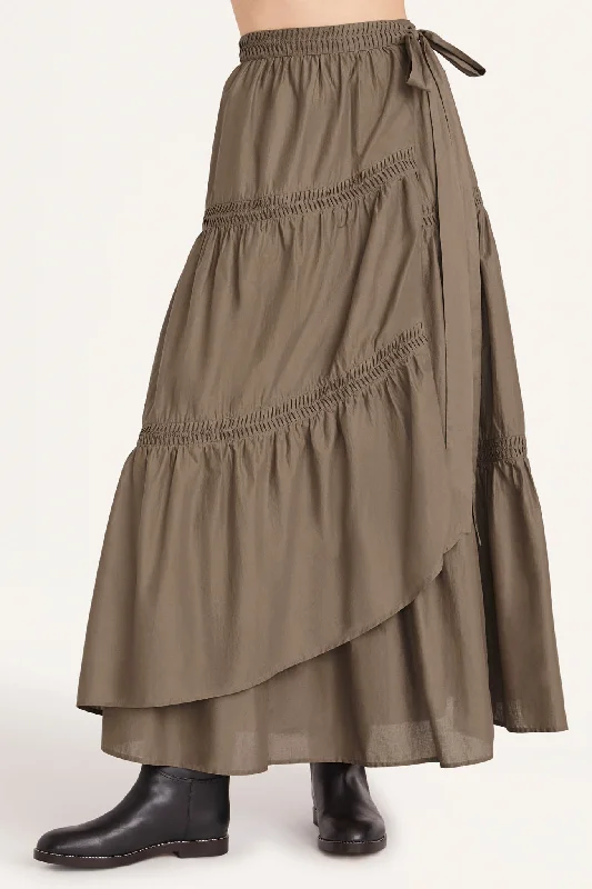 Prins Skirt in Sahara denim skirt durable