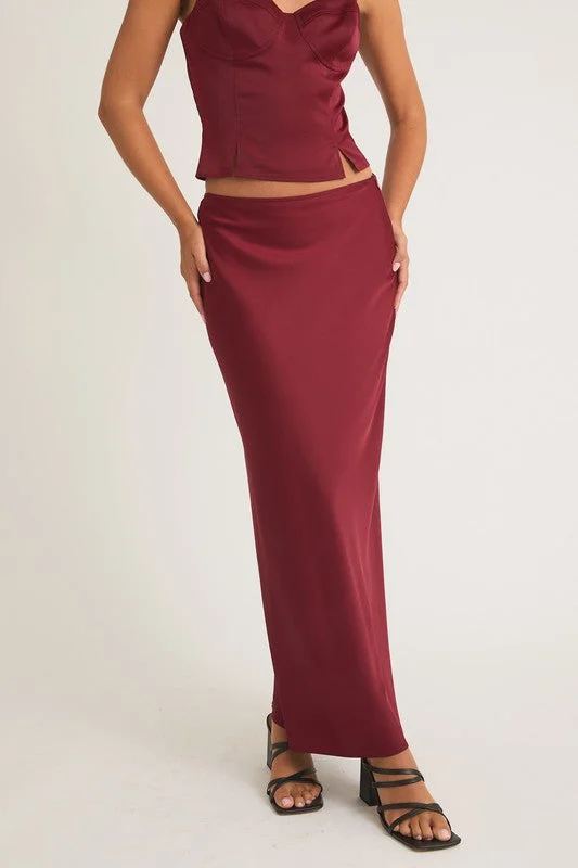 Santa Tell Me Skirt wool skirt sturdy