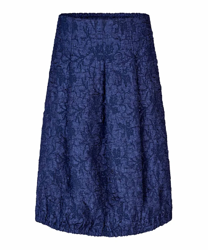 Shanti Jacquard Bubble Skirt wool skirt sturdy