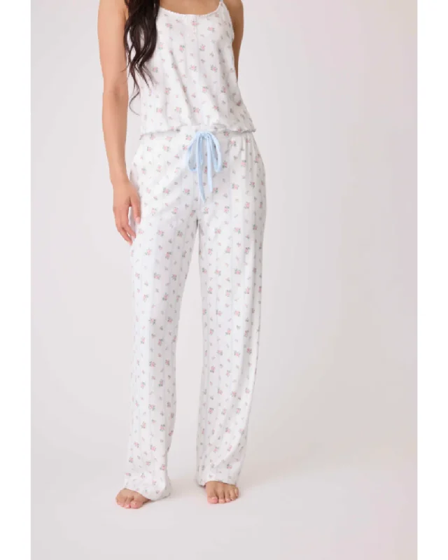 Sleep Pant Crazy In Love Ivory High-Waist Jeans