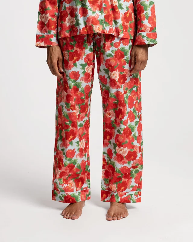 Teddy Pajama Pant Peony Trendy Palazzo Pants